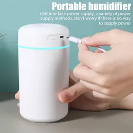 420 ml luftfuktare mini aroma olja fuktig utvärderbar diffusor hembil USB -laddning renare cool dim tyst fuktdificador 240520