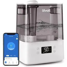 Levoit intelligente Luftbefeuchter für Schlafzimmer großer Raum Home6l Cool Mist Top Füllen Sie ätherische Öldiffusor für Babypflanzenssmart App 240521