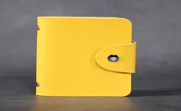 Neue billige Modetrends Männer039s und Frauen039s kleiner Brieftaschen -Visitenkartenhalter -ID -Kreditkarte von Farben Schwarz Red Yellow BL7899409