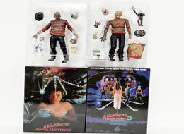 Freddy Krueger Figure NECA Koszmar na Elm Street Freddy Krueger Freddy039s Nightmares Action Figure Toy Horror Halloween GI4883488