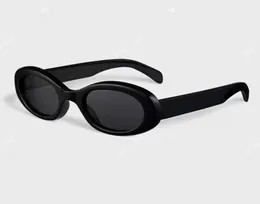 Lunettes de Soleil Modo 4S194 Óculos de sol Design Cadre Ovale Minimaliste pur miroir noir estilo viagem ete proteção uv400 qualite 3019079