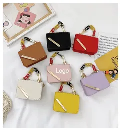 Kids Girl Handbags Bashion Baby Girls Letters SCARPE INCRADED BAMPA SULLA OCCOLA SULLA TAMINA CATURA DI LUGO CAMBIAMENTO PUNSO SHO8547508