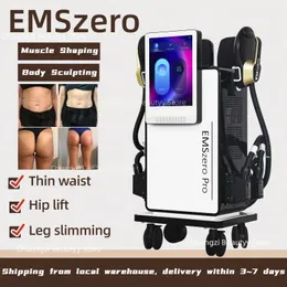 Emszero Tesla 6500W EMS تحفيز العضلات الجدد آلة التخسيس HI-EMT النحت النحت EMS محفز العضلات الحوضية