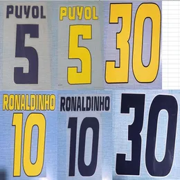 05-06 Home Away Ronaldinho Puyol Patch