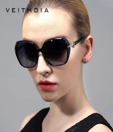 Veithdia New chegada Highend Ladies HD Glasses de sol polarizados Mulheres óculos de sol retro e acessórios GAFAs 70216281164