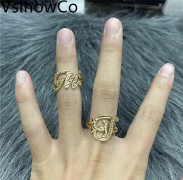 VishowCo New Custom Name Ring Fashion Hip Hop Stainless Steel Personalized Initial AZ Letter Ring For Women Gifts4474445