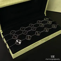 pulseira de pulseira de Vanclef 5 Flor de motivos 4 FLOR 4 FEXO FOLURA PULLOVER DE PULLOVIDADE DE AGATE AGATE Mãe de pérolas Bracelets