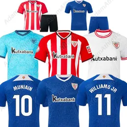 Athletic Bilbao Jersey 2024 Williams Jr Muniain O.Sancet Bilbao Futebol camisas 24 25 Kit Kit Berenguer Yeray Williams Soccer Jersey
