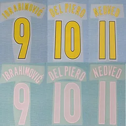 04-05 Home Away Ibrahimovic Del Piero Nedved Namest Patch