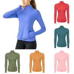 Yoga outdoor sports jacket solid color zipper fitness jacket sports coat quick drying sportswear top sports shirt sportswear