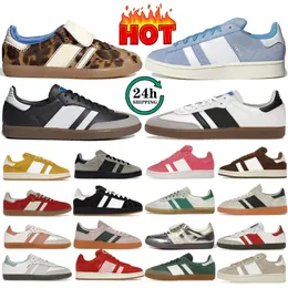 Tasarımcı Ayakkabı Vintage Klasik Orijinal Eğitmenler Sportif ve Zengin Galler Bonner Sier Siyah Gum Leopar Pony Vegan OG Adimatik Kapalı Bold Bermuda Platform Spor Ayakkabı