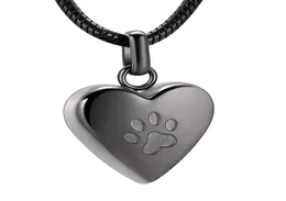 Wisiant kremacji dla psa w kształcie serca może być używany do przechowywania Asheshair pamiątki Pets146933