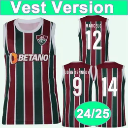 23 24 Fluminense Mens Vest Soccer Jerseys JOHN KENNEDY GANSO KENO SAMUEL XAVIER ALEXSANDER MARCELO Home Football Shirts Uniforms