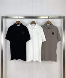 Topy Mens Polos T Shirts Embroidery Summer Collar Male Polo Shirt Men Sthim Slim Fit Tshirt DHL Ship High Qulity 6256348