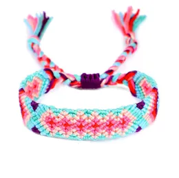 قطع 20 القمر فتاة سوار الصداقة العشوائي للنساء الموضة المصنوعة يدويًا Macrame مضفر Pulseras Femme Drop F1201 251 Q22510035