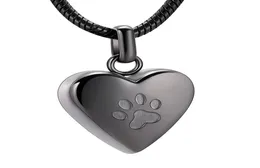 Wisiant kremacji dla psa w kształcie serca może być używany do przechowywania Asheshair pamiątki Pets9787851