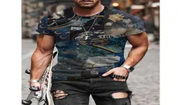 MEN039S Tshirts Ogkb T Shirt 3D Baskılı Sokak Stili Komik Kısa Kollu Tshirt Yaz Harajuku Gündelik Sokak Giyim Üstleri Kalça Hop5557479