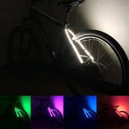 70 Светодиодные велосипедные декоративные задние фонари водонепроницаемые велосипедные светильники велосипедные полоски светильники