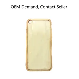 Acessórios para celular de telefone de silicone transparentes logotipo OEM