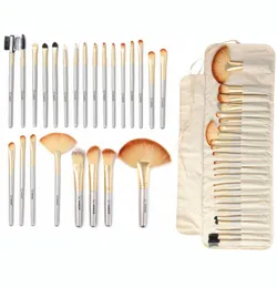 Vanderlife Pro Makeup Brushing Brushes Set 24pcslot Pinsel Cosmetic Foundation Powder Blush Eyeliner Blending Brushes wBag4637087