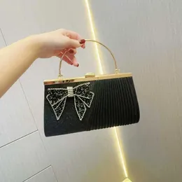 Luxury woman designer Bags New fashionable diamond inlaid handbag dispatch banquet socialite shoulder diagonal cross banquet bag