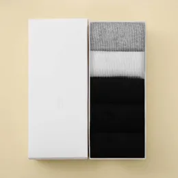 Summer Sport Sock Designer Socks Moda Moda Meias para Man White Grey Preto Alta Qualidade Homens Homens de Algodão Esportes Estilo Acadêmico Mista