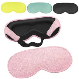 Sömmasker Eye Mask Sleep Mask Eye täcker Bekväm justerbar konturkraft Skär eögonfransförlängning Skydd Sömnmask Sidosam G240529