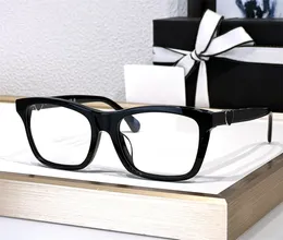 Fashion Popular Designer Women Optical Glasses 3465 eleganza acetato quadrato acetato di occhiali a forma di cuore logo Disegni per il tempo libero in stile versatile anti-ultravioletto con custodia