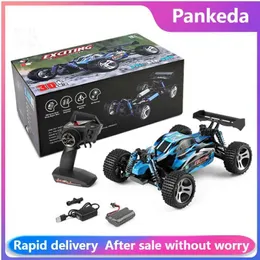 Electric/RC Car Wltoys 1/18 4WD 184011 RC CAR 2.4G CONTRY CONTRY RADIO MODELS COMPLE COMPLOTIONAL FULTIONAL HIGH 30 KM/H OFF ROAD RC CARS TOYS G240529