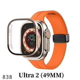 Dimensioni 49 mm per Apple Watch Ultra 2 Series 9 IWATCH Smart Smart Watch Watch Watch Smartwatch Cover Case 838D