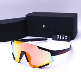 Luxury designer sunglasses Man Women Cycling Goggles Unisex Designer Goggle Beach Sun Glasses Retro Frame Design With case