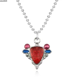 Amazing Adventure of JOJO in the Anime Surroundings Azerotic Red Stone Necklace Cosplay Accessory Pendant