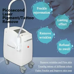 New Upgraded Pico Laser Tattoo Removal Eyebrows Washing Machine 3 Wavelength Picosecond Skin Whitening Melanin Inhibit Beauty Instrument