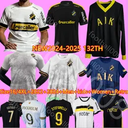 4xl 2024 2025 Guidetti Aik Solna Soccer Jerseys Sztokholm 24 25 Special Limited-Edition Hussein Otieno Fischer Thill Tihi Haliti 132-letnia historia Man Player Kids Fan