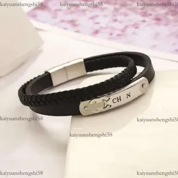 Bracciale Chanells 19style Letter di moda di lusso Designer Mens Bangle Braccialetti Braccialetti Lettera di gioielli Accessorio di alta qualità Gift AD4