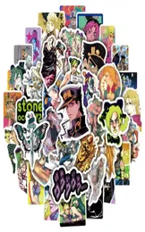 50PCSLOT JATAN ANIME JOJOS BIZARRE ADVENTURE STONE OCEAN STICHERS GRAFFITI KIDS TOY SKATEBOARD電話ラップトップ荷物ステッカーDECAL7063495