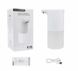 350 ml Automatische Touchelss -Spender USD Ladung Infrarot Induktion Seifenschaumspender Küche Hand Sanitierer Badezimmer Accessorie1932907
