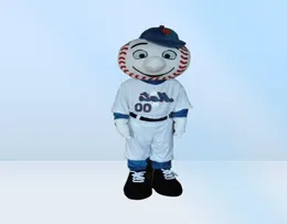 2019 High quality mr met mascot costume new cartoon boy costumes baseball mascot costumes5951393