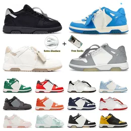 Designer Top Quality Out Of Office Men Women Shoes Off Light Blue Black Green Orange White Peach Red Purple Yellow Pink Luxury Sneakers Mens Shoes Trainers size35-46