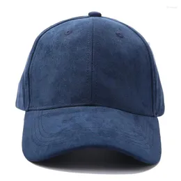 볼 캡 남자 패션 패션 캐주얼 한 간단한 야구 모자 단색 면화 모자 검은 핑크 화이트 와인 레드 네이비 블루