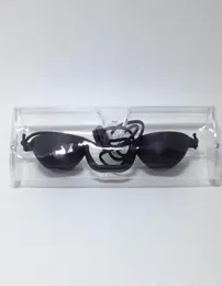 Tamax Beauty EG001 Light Tight Opaque Black UV Eye Protection Tanning Gogglesアイシールド