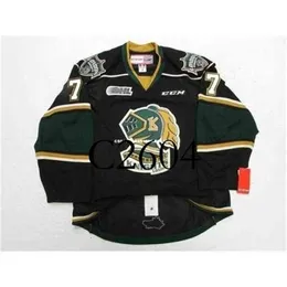 gc2604 tkachuk matthew 저렴한 커스텀 런던 기사 OHL 세 번째 CCM 저지 스티치 이름 모든 이름 Mens Hockey Jersey XS-6XL