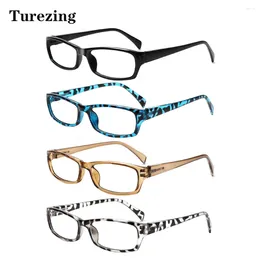 Occhiali da sole di alta qualità Gli occhiali da lettura delle cerniere primaverili ultra leggeri maschili e cornici rettangolari HD Presbyopia Optical
