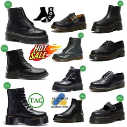 męskie damskie buty damskie damskie mens doc martenes kobiety buty kostki mini platforma docarteens buty niskie topy skórzane zimowe buty śnieżne OG 1460 gładkie Oxford