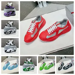 Дизайнерские туфли для мужских кроссовок American Cup Резумия патентная кожаная тренажеры кроссовки