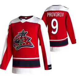 13 Johnny Gaudreau Reverse Retro Columbus Hockey Jersey 38 Boone