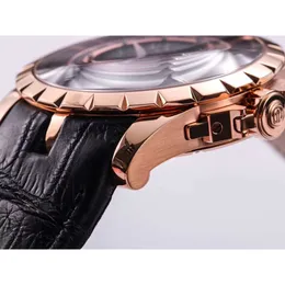 Tourbillon Watch Titanium Skeleton Mechanical Limited Alloy Men Rosegold Superclone Excalibur Double Edition Designer carbono fibra automática YS BD83