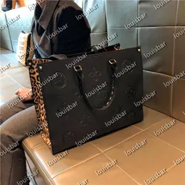 Designer Bag Luxury On the Go stor kapacitet GM MM PM Tote Bag Sac Femme Shoulder Bags Women Handväska Handle Lady Tote Bag Female Ryggsäck Louiseviution On the Go 7A