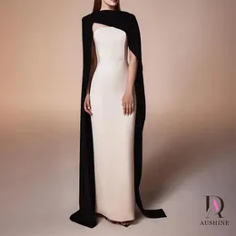 Aushine Evening Dress Długość podłogi luksusowe szale urodzinowe Summer Eleganckie suknie weselne dla kobiet Arab 2024 240530