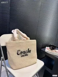Die neueste gewebte Tasche Lafte Gras gewebtes Strandtasche Urlaub Freizeithandtasche 29*31*10 cm